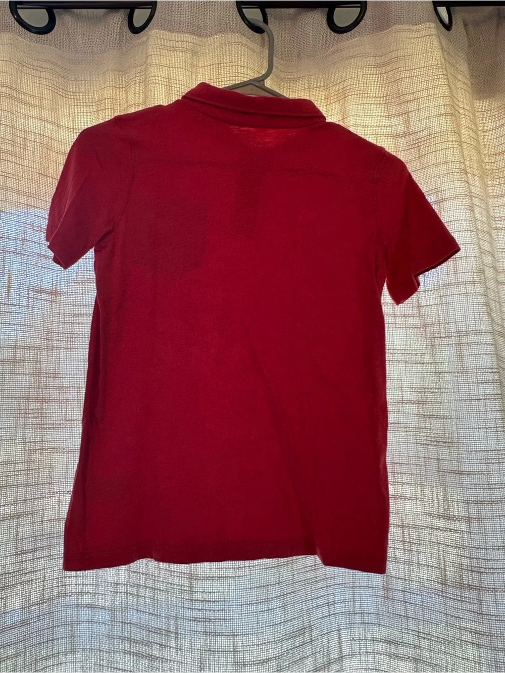 Carter's Red Short-Sleeve Polo with Chest Pocket